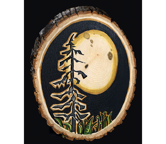 "Moon Fern Doug Sapling" - Jennifer Foran